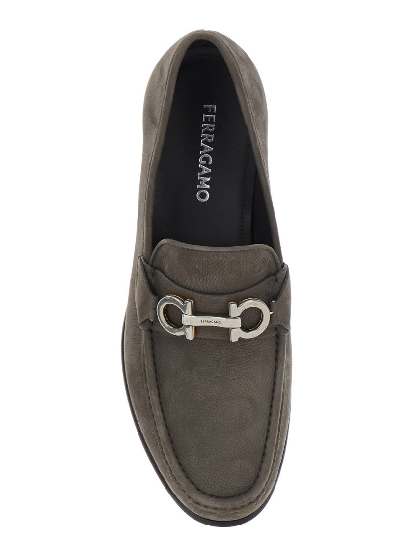 Grey Slip-on Loafers 4