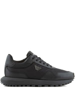 Black Logo Sneakers 1