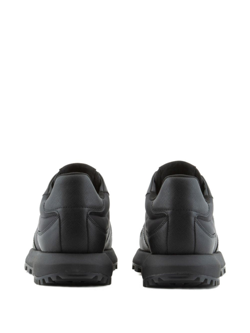 Black Logo Sneakers 2