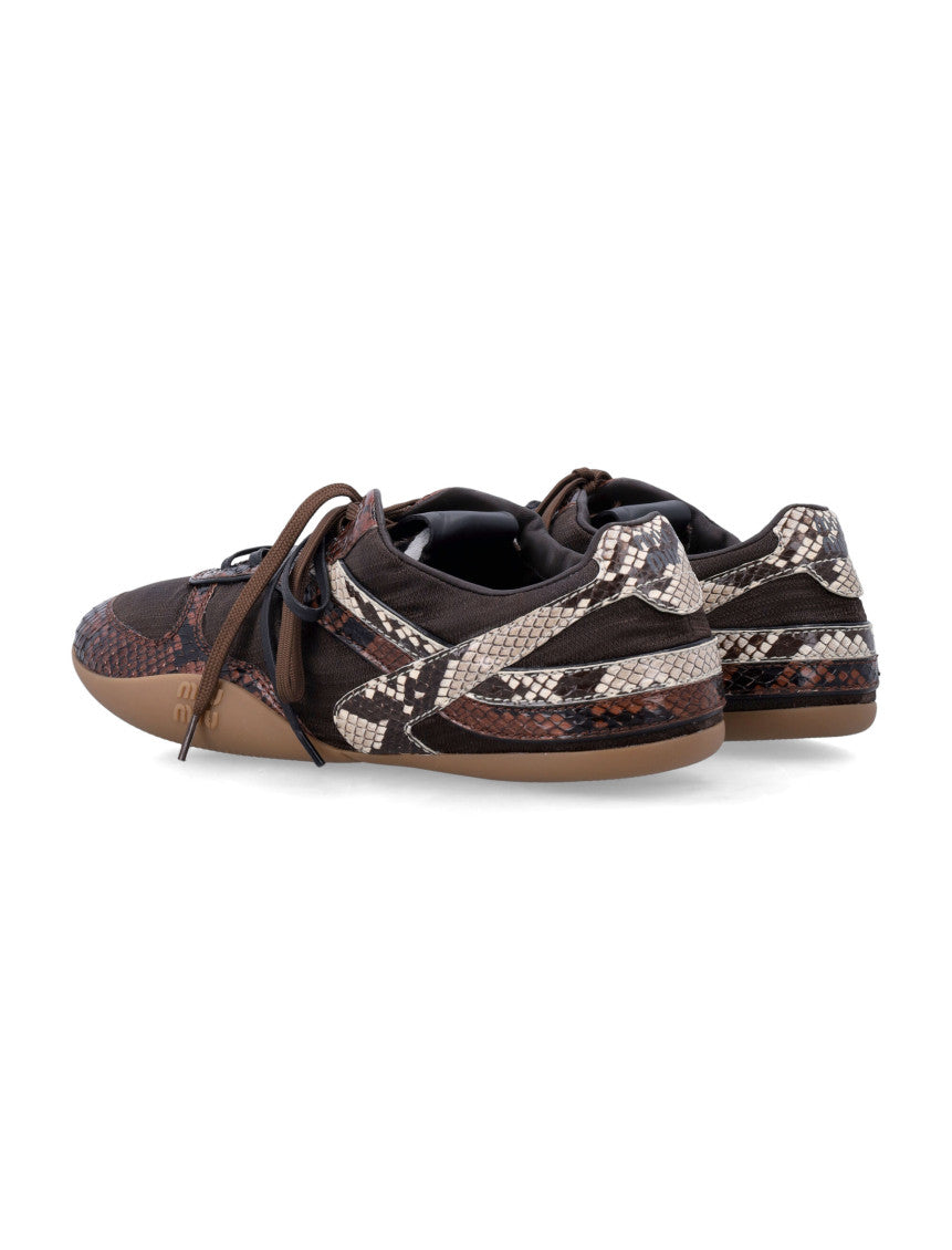 Brown Logo Sneakers 4