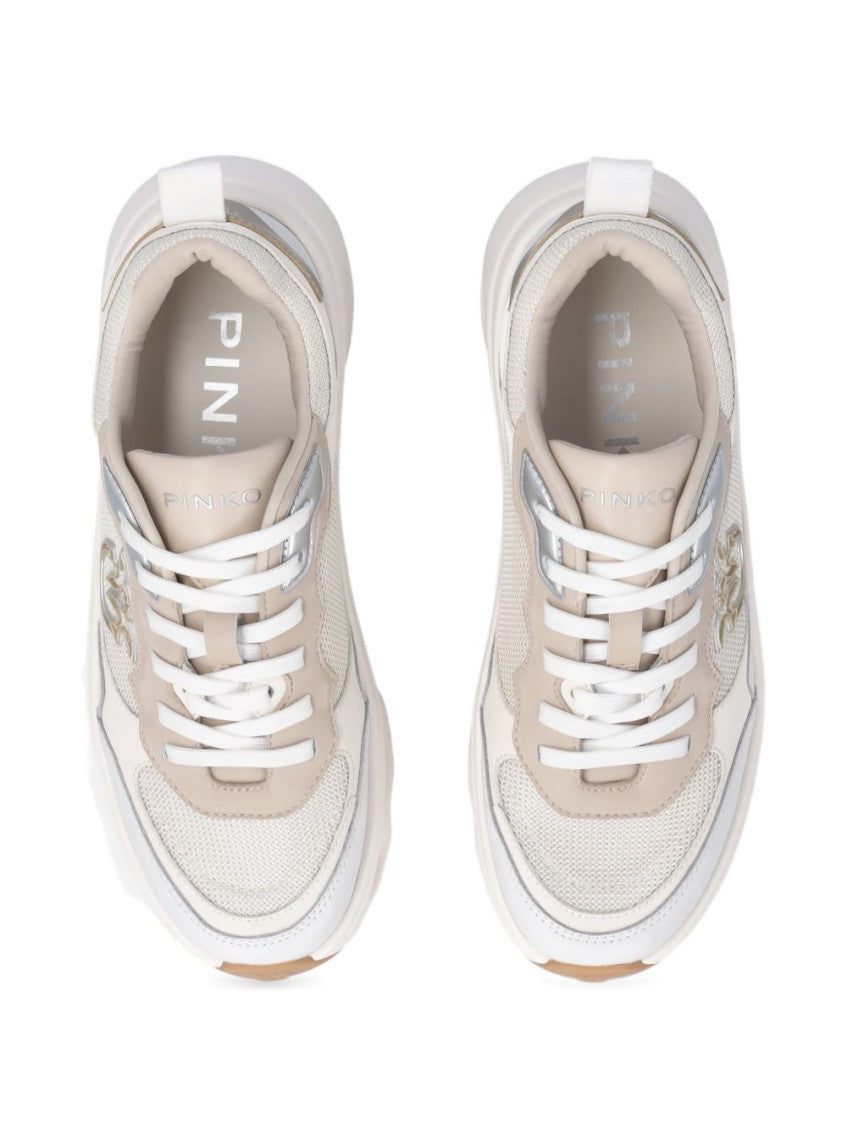 White Logo Sneakers 4