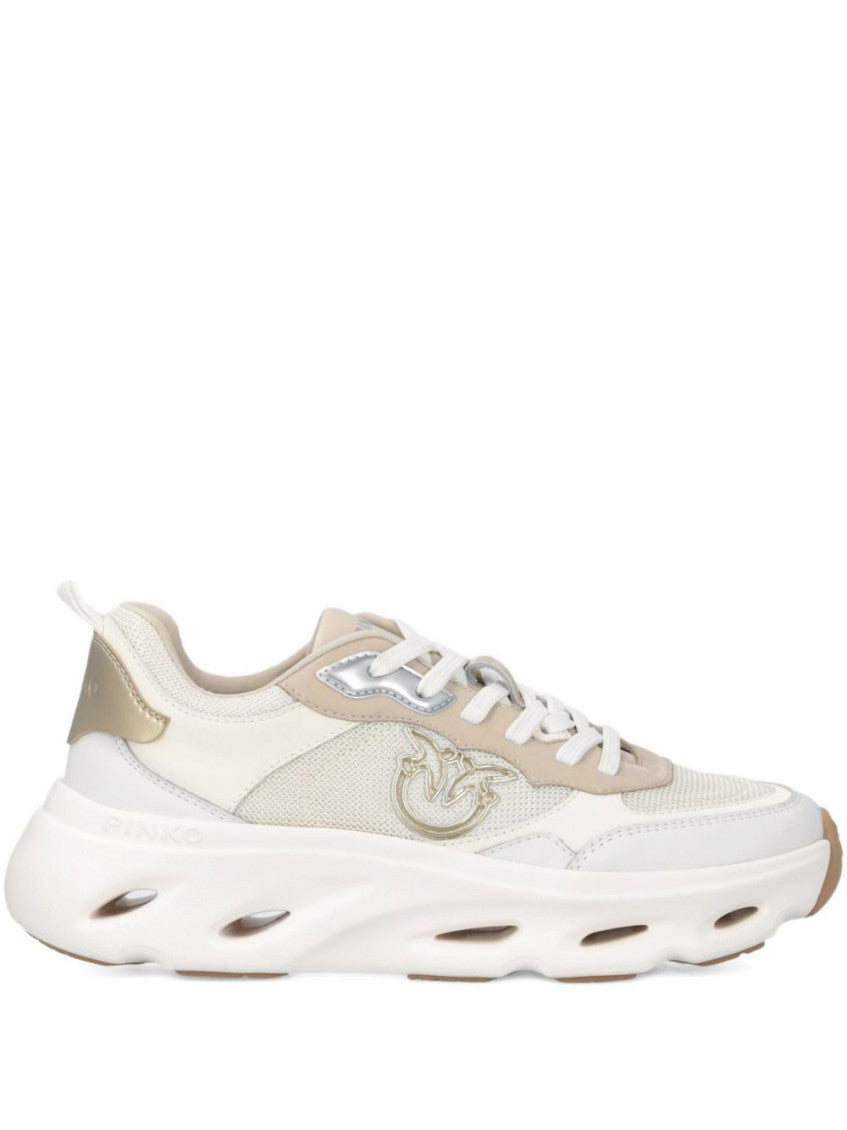 White Logo Sneakers 6