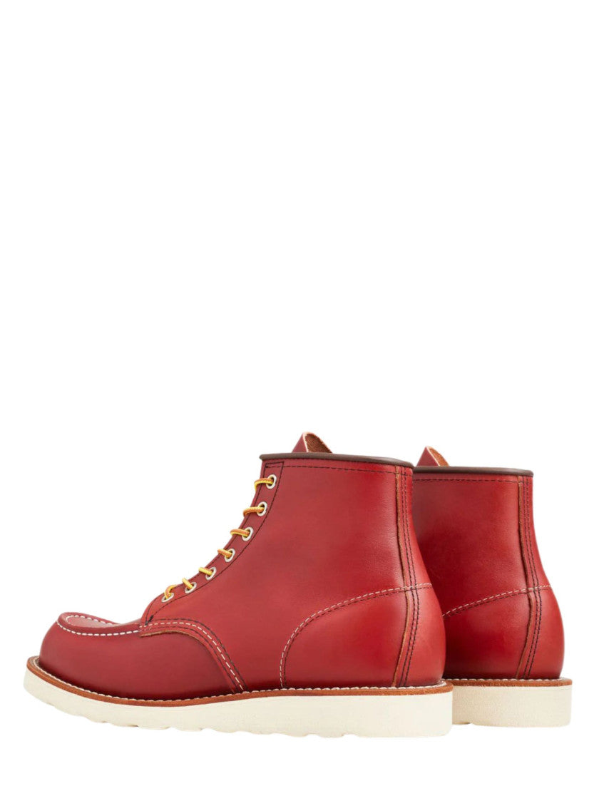 Red Classic Ankle Boots 3