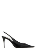 Black Leather Pumps 1