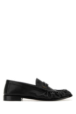 Black Leather Loafers 1
