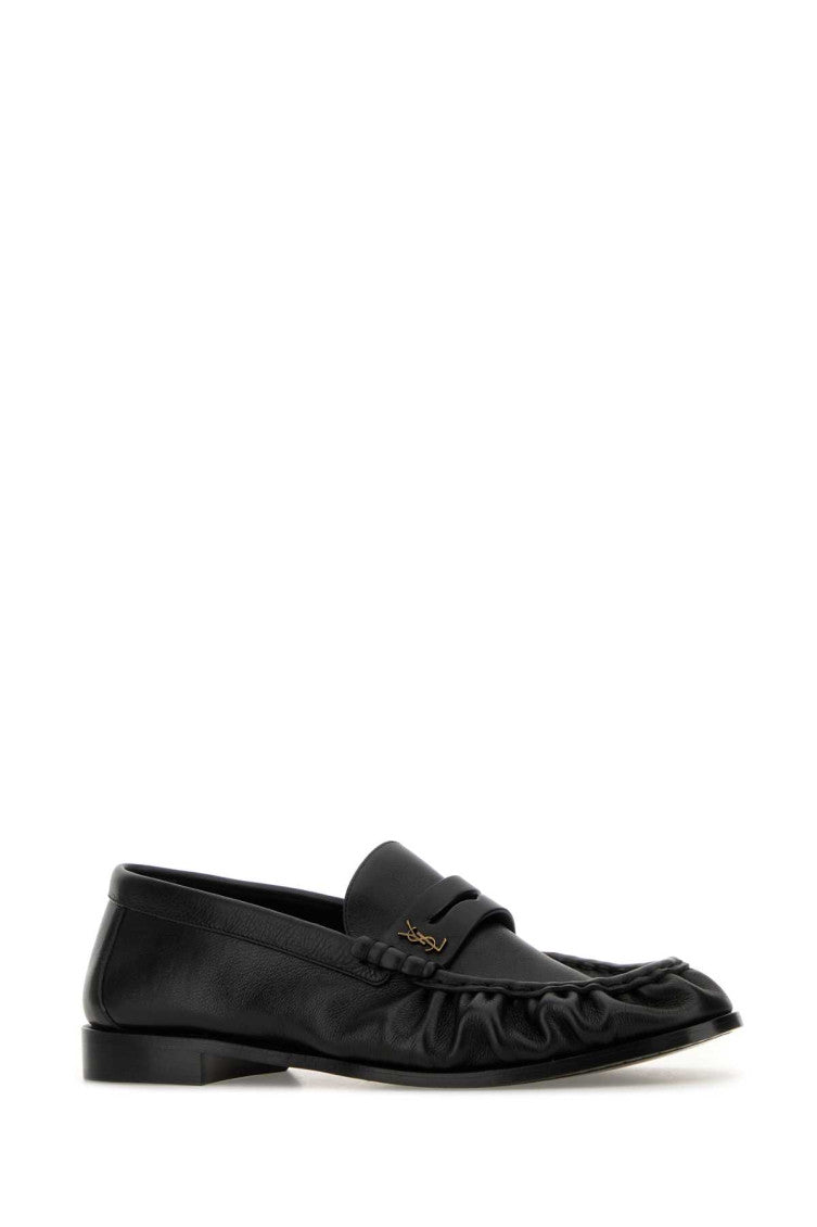Black Leather Loafers 2