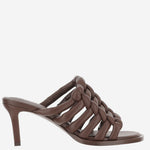 Brown Leather Heels 1