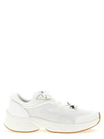 White Lace Up Sneakers 1