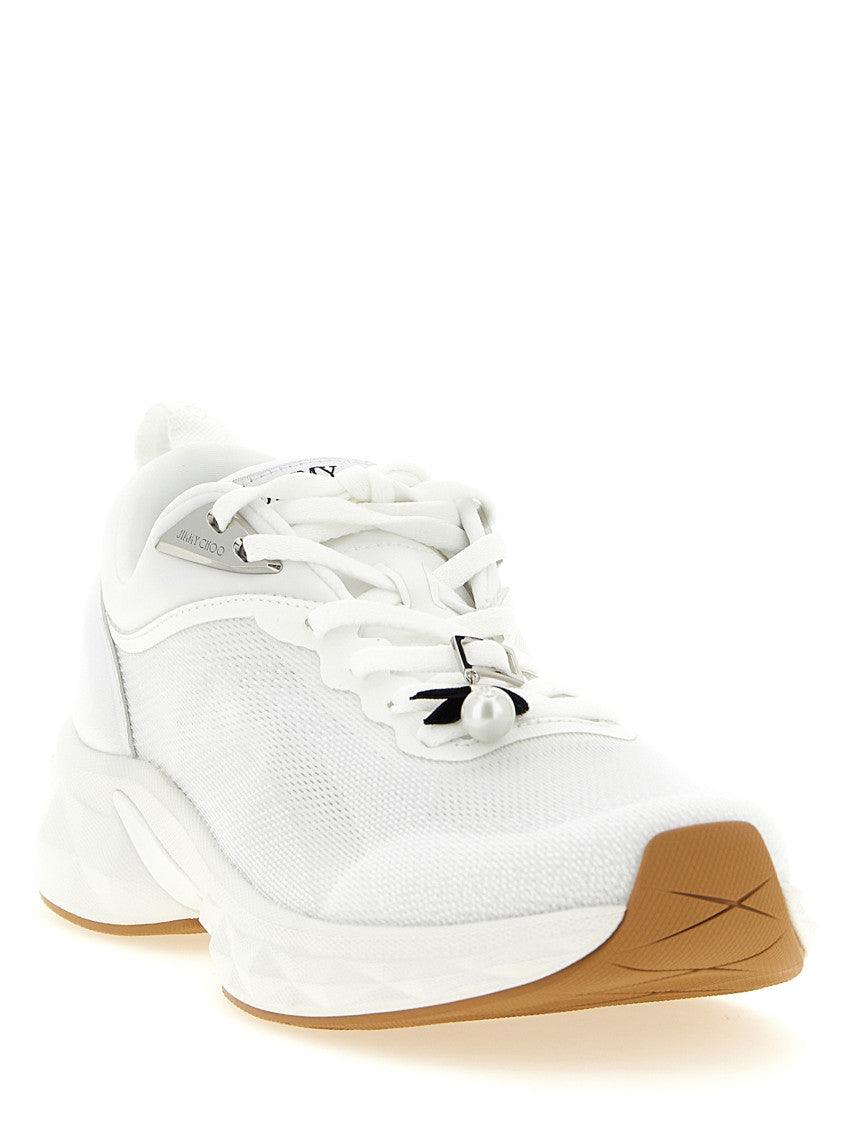 White Lace Up Sneakers 2