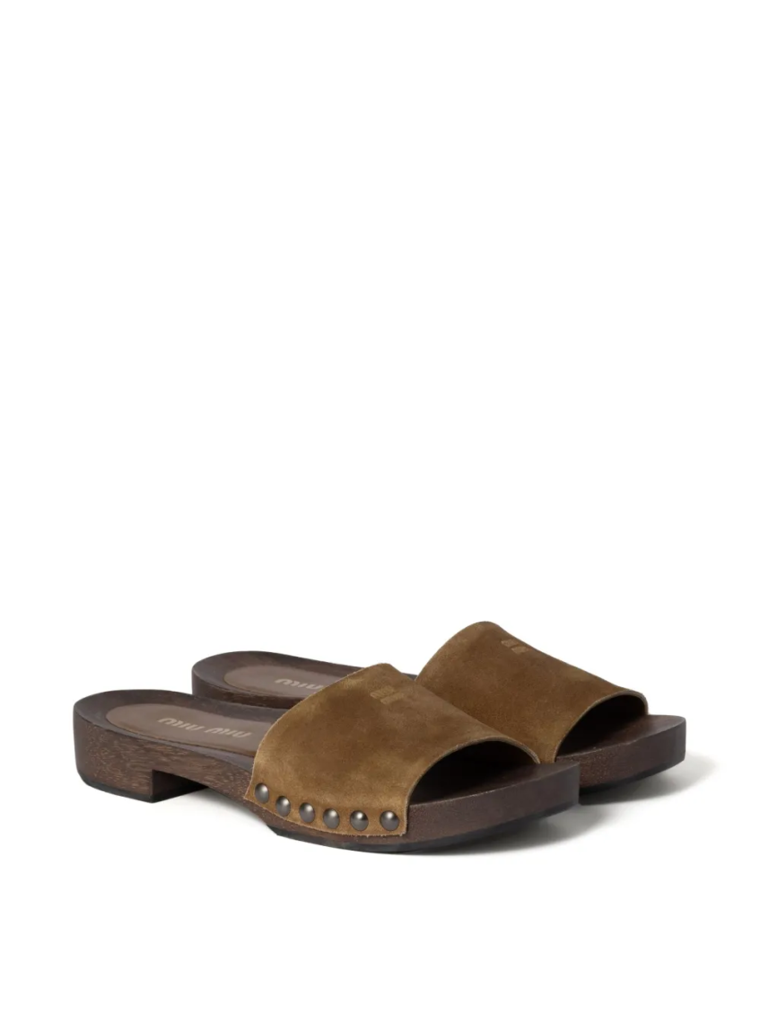 Brown Suede Sandals 3
