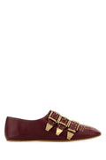 Red Slip On Ballet Flats 1
