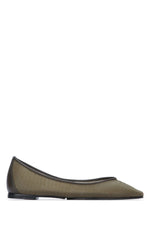 Grey Slip On Ballet Flats 1