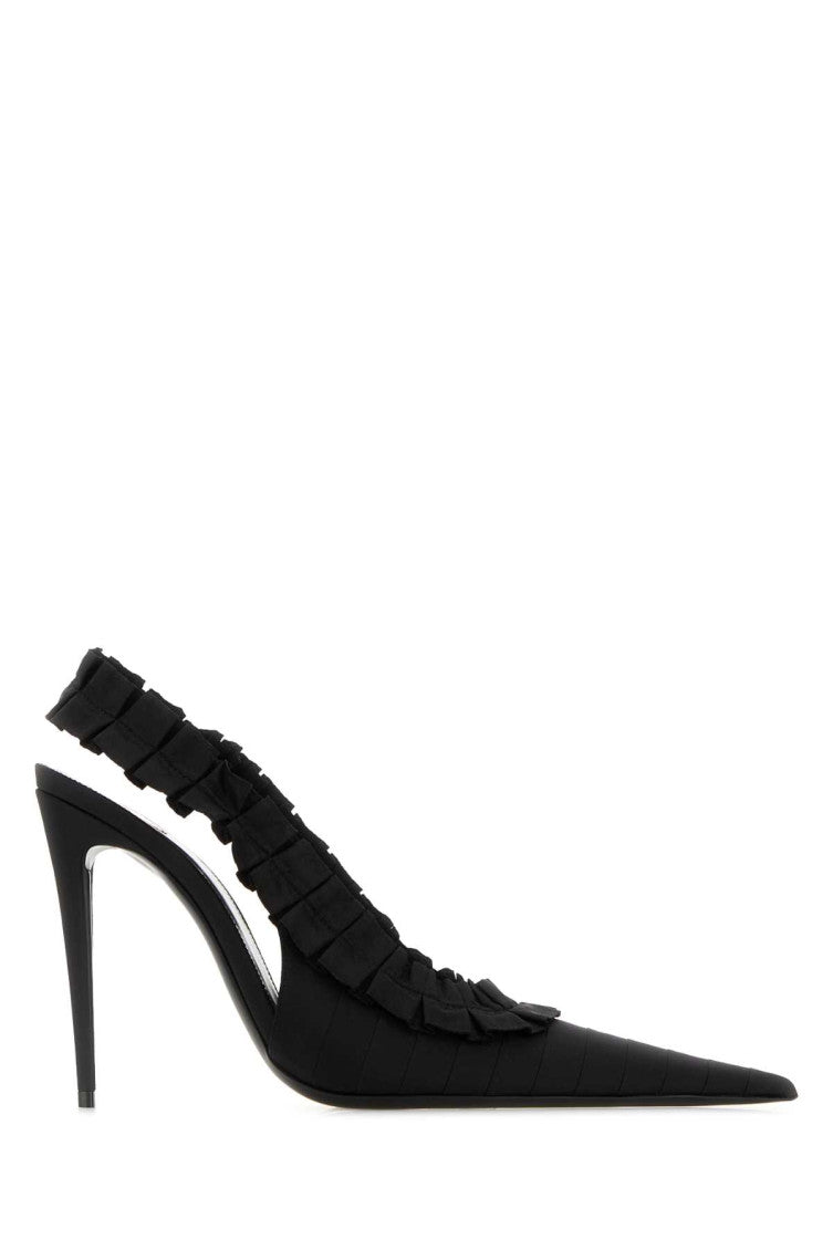 Black Pointed Toe Pumps 1
