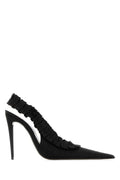 Black Pointed Toe Pumps 1