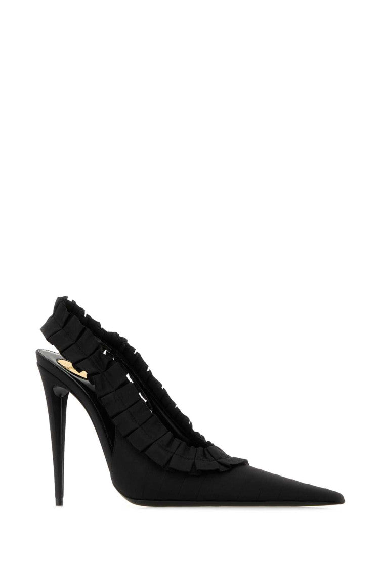 Black Pointed Toe Pumps 2