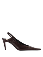 Brown Pointed Toe Pumps 1