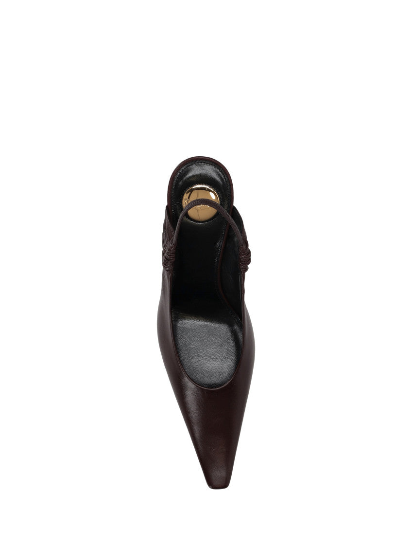Brown Pointed Toe Pumps 3