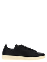 Black Leather Sneakers 1