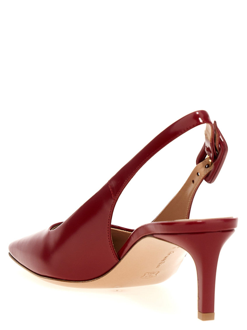 Red Slingback Heels 3