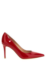 Red Pointed Toe Pumps 1