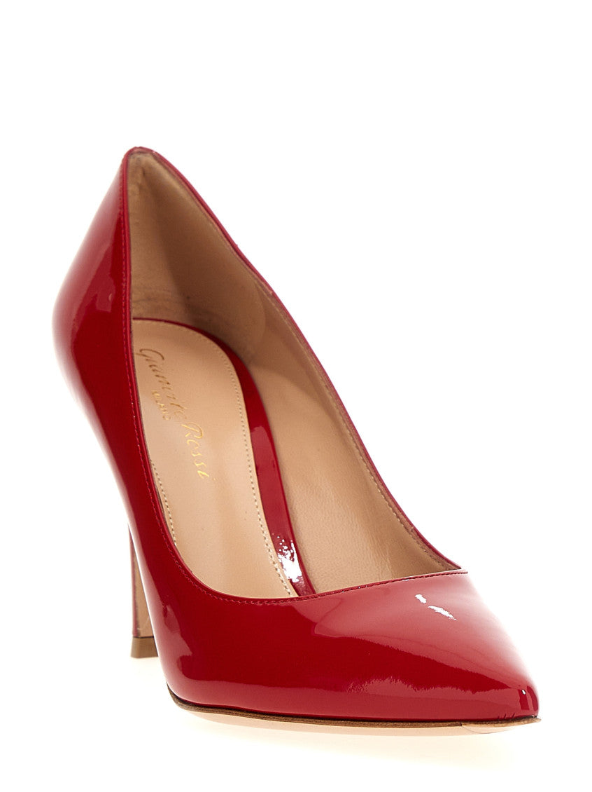 Red Pointed Toe Pumps 2