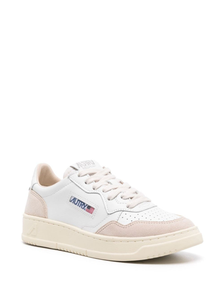 White Logo Medialist Sneakers 2