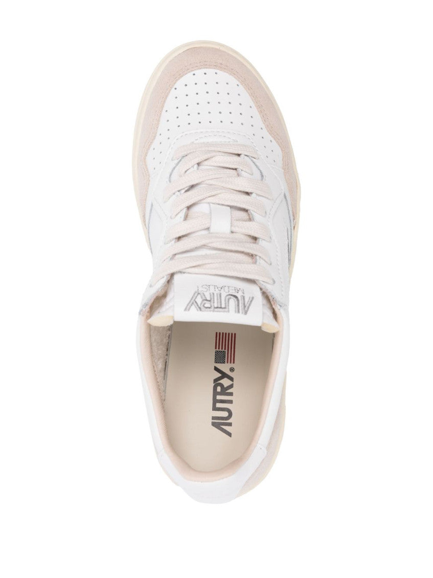 White Logo Medialist Sneakers 3