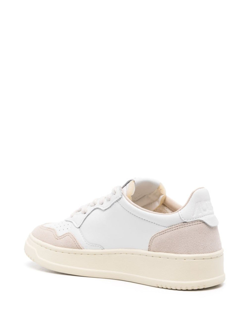 White Logo Medialist Sneakers 4