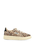Leopard Print Logo Sneakers 1