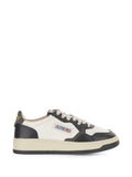 White Color Block Sneakers 1