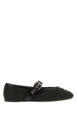 Green Bow Ballet Flats 1