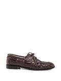Brown Leather Lace Up Shoes 1