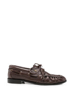 Brown Leather Lace Up Shoes 1