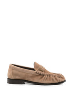 Beige Slip On Loafers 1