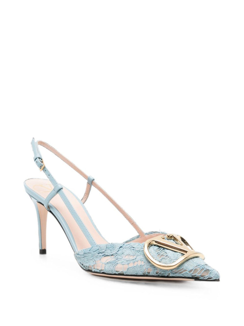 Blue Logo Pumps 2