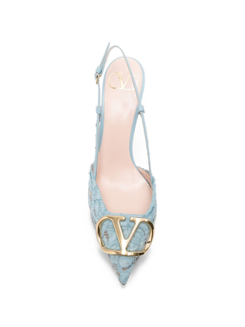Blue Logo Pumps 3