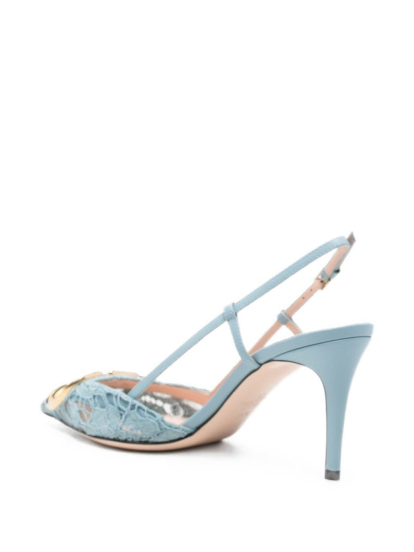 Blue Logo Pumps 4