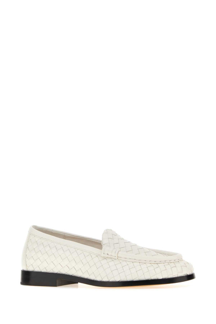 White Slip On Loafers 2