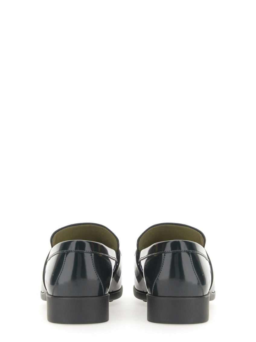 Navy Blue Slip On Loafers 3