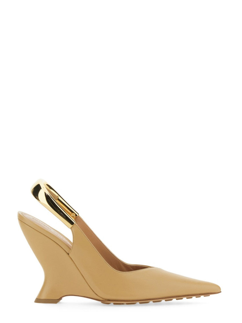 Brown Slingback Pumps 1