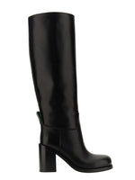 Black Leather Boots 1