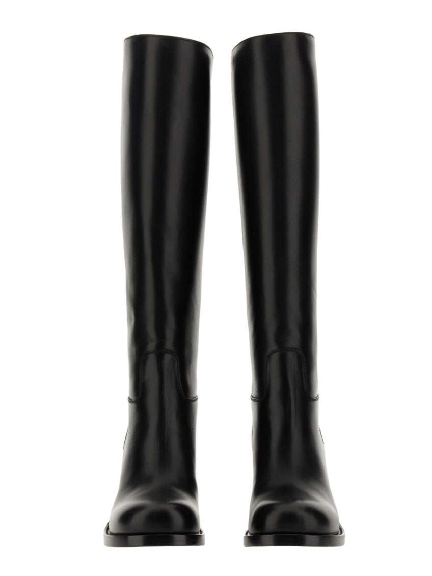 Black Leather Boots 2