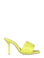 Green Slip On Heels 1