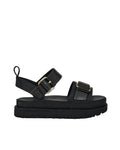 Black Solid Collection Sandals 1