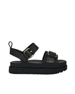 Black Solid Collection Sandals 1