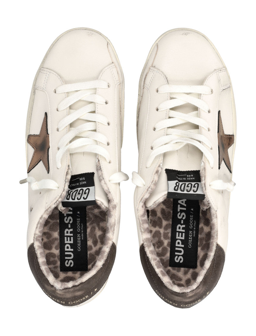 White Lace Up Sneakers 3