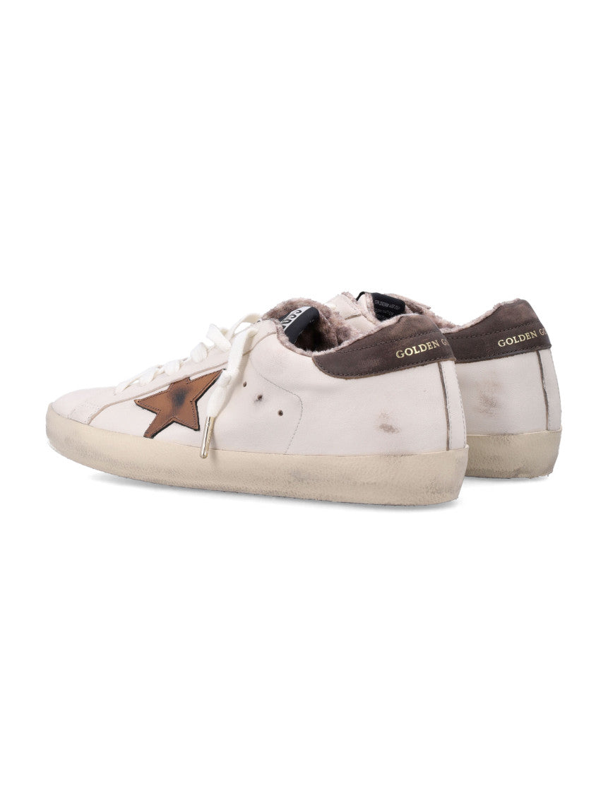 White Lace Up Sneakers 4