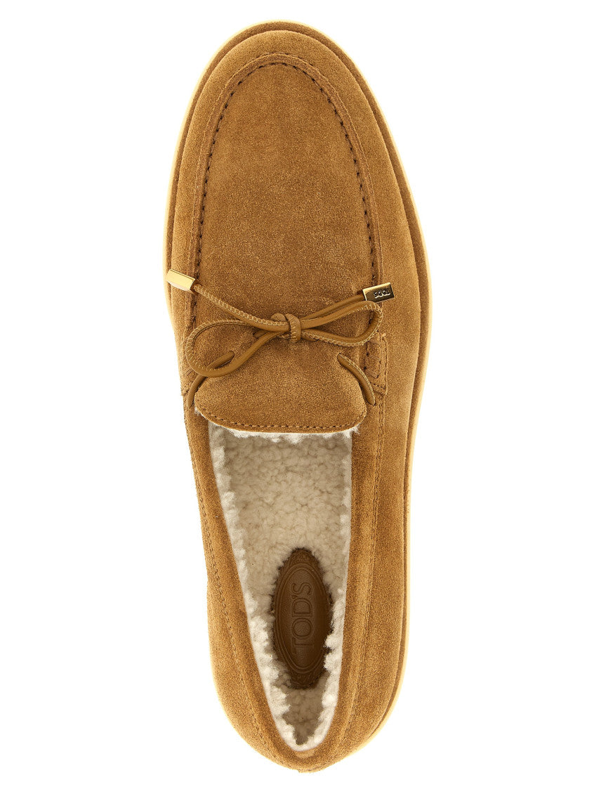 Beige Slip On Loafers 4
