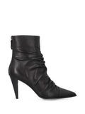 Black Zipper Boots 1