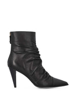 Black Zipper Boots 1